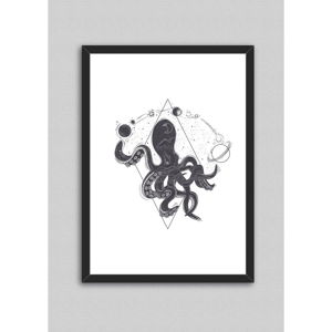 Plagát v ráme North Carolina Scandinavian Home Decors Octopus
