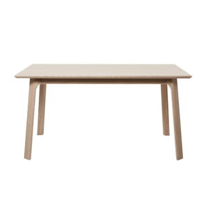 Jedálenský stôl z bieleho dubového dreva Unique Furniture Vivara