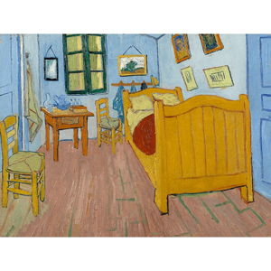 Reprodukcia obrazu Vincenta van Gogha - The Bedroom, 40 × 30 cm