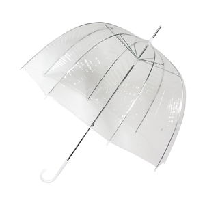 Transparentný tyčový dáždnik Ambiance Birdcage Falconetti, ⌀ 77 cm