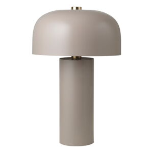 Sivá stolová lampa Cozy living Lulu, výška 55 cm