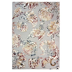 Sivý ručne tkaný koberec Flair Rugs Soho Sirius, 160 × 230 cm