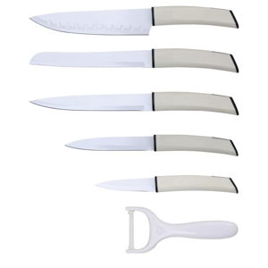 Set 5 nožov a škrabky Bergner Ultra