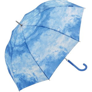 Modrý dáždnik odolný proti vetru Ambiance Cloud Effect, ⌀ 122 cm
