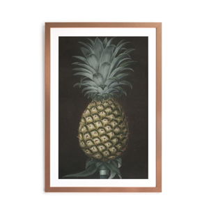 Obraz v ráme Velvet Atelier Ananas, 60 × 40 cm