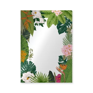 Nástenné zrkadlo Surdic Espejo Decorado Tropical Frame, 50 × 70 cm