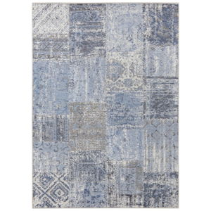 Modrý koberec Elle Decor Pleasure Denain, 160 × 230 cm