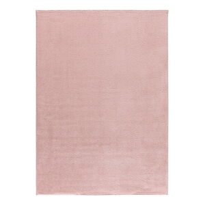 Ružový koberec z mikrovlákna 80x150 cm Coraline Liso – Universal