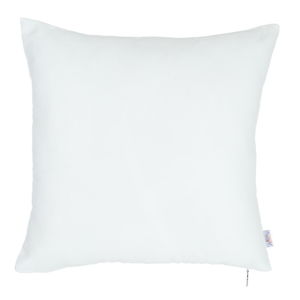 Biela obliečka na vankúš Apolena Simple, 43 × 43 cm