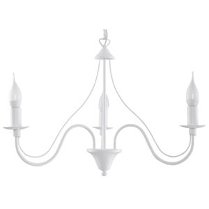 Biele stropné svietidlo Nice Lamps Floriano 3