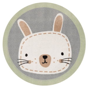Detský koberec Zala Living Rabbit, ⌀ 100 cm
