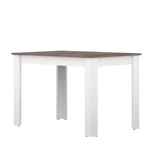 Bielo-sivý jedálenský stôl TemaHome Nice