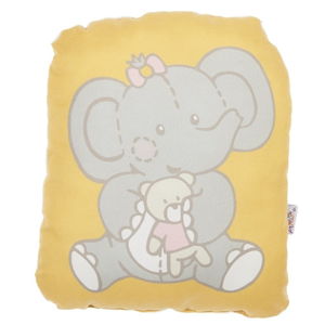 Detský vankúšik s prímesou bavlny Apolena Pillow Toy Caretto, 22 x 27 cm