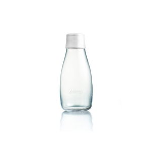 Mliečnobiela sklenená fľaša ReTap s doživotnou zárukou, 300 ml