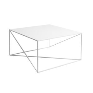 Biely konferenčný stolík Custom Form Memo, 80 x 80 cm