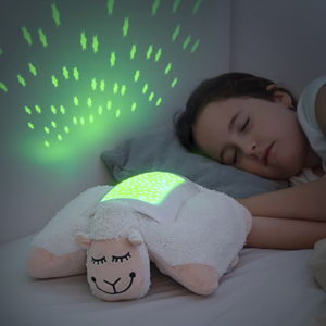 Detský plyšový LED projektor InnovaGoods Projector Sheep