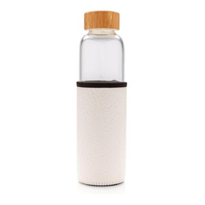 Sklenená fľaša s bielym úchytom XD Collection, 0,55 l