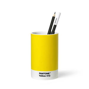 Žltý keramický stojan na ceruzky Pantone