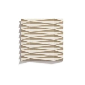 Pieskovohnedá silikónová podložka pod hrniec Zone Origami Yato, 16 × 16 cm