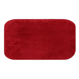 Červená kúpeľňová predložka do kúpeľne Confetti Miami, 57 × 100 cm