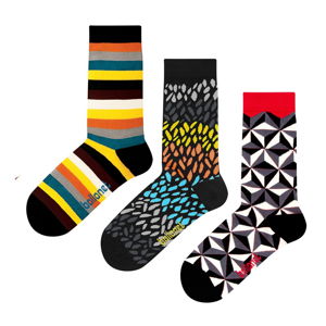 Set 3 párov ponožiek Ballonet Socks Autumn v darčekovom balení, veľkosť 41 - 46