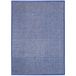 Modrý koberec Bios Liso, 140 × 200 cm