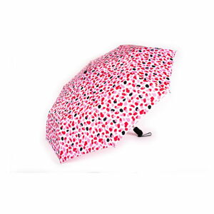 Ružový skladací dáždnik Tri-Coastal Design