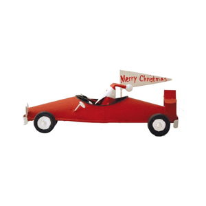 Vianočná dekorácia G-Bork Santa In Car