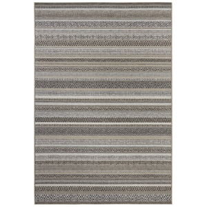 Hnedý koberec vhodný aj do exteriéru Elle Decor Bloom Torcy, 140 × 200 cm
