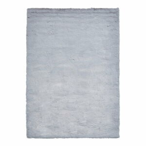 Sivý koberec Think Rugs Teddy, 80 x 150 cm