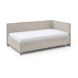 Béžová detská posteľ s úložným priestorom 120x200 cm Fun – Meise Möbel