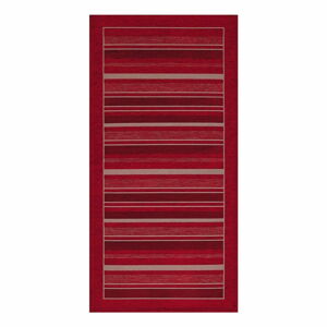 Červený behúň Floorita Velour, 55 x 140 cm