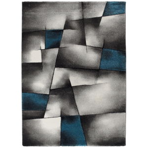 Modro-sivý koberec Universal Malmo, 140 × 200 cm