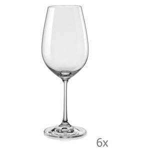 Súprava 6 pohárov na víno Crystalex Viola, 450 ml
