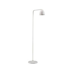 Biela stojacia lampa Design Twist Cervasca