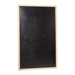Čierna nástenná tabuľa Hübsch Oak Board
