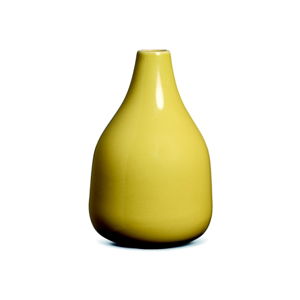 Žltá kameninová váza Kähler Design Botanica, výška 50 cm