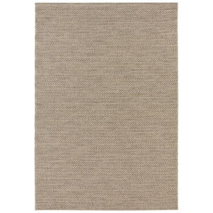 Hnedý koberec vhodný aj do exteriéru Elle Decoration Brave Caen, 120 × 170 cm