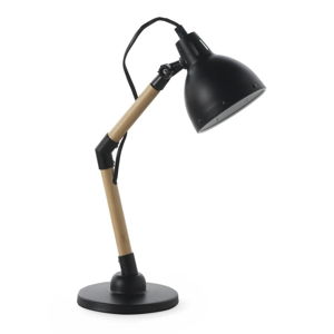 Čierna stolová lampa Geese Industrial