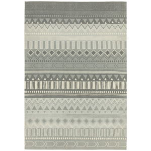 Sivý koberec Asiatic Carpets Tribal Mix, 120 x 170 cm