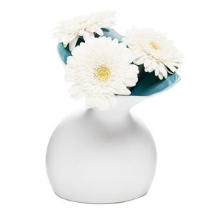 Modrá váza Sagaform Lily