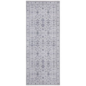 Sivý koberec Nouristan Vivana, 80 x 200 cm