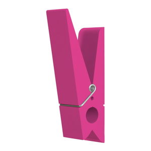 Ružový vešiak v tvare štipca Swab