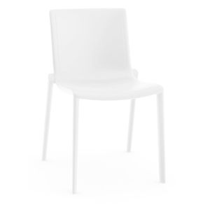 Sada 2 záhradných stoličiek v bielej farbe Resol Kat