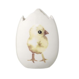 Kameninová váza v tvare vajca Bloomingville Chicken