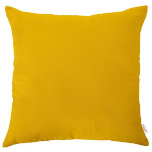 Žltá obliečka na vankúš Apolena, 43 × 43 cm