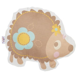 Detský vankúšik s prímesou bavlny Apolena Pillow Toy Hedgehog, 28 x 25 cm
