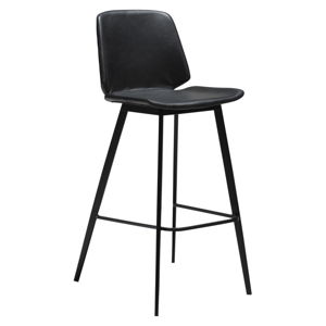 Čierna barová stolička DAN-FORM Denmark Swing