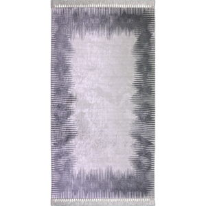 Sivý koberec Vitaus Hali Gri, 80 × 150 cm