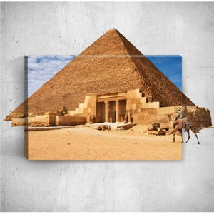 Nástenný 3D obraz Mosticx Pyramid, 40 × 60 cm